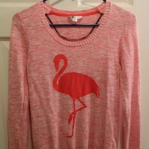 Volcom flamingo sweater size small